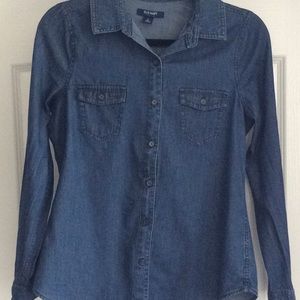 Old Navy denim top